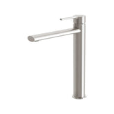 Phoenix Vivid Slimline Oval Vessel Basin Mixer Brushed Nickel